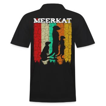 Suricate - Polo Homme - noir - Dos - Kai (181cm)