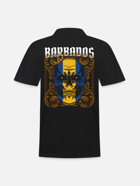 Barbados - Men's Polo Shirt - black