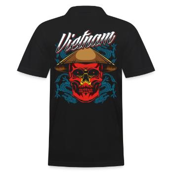 Viêt-Nam - Polo Homme - noir - Dos - Kai (181cm)