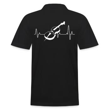 violoncelle - Polo Homme - noir - Dos - Kai (181cm)