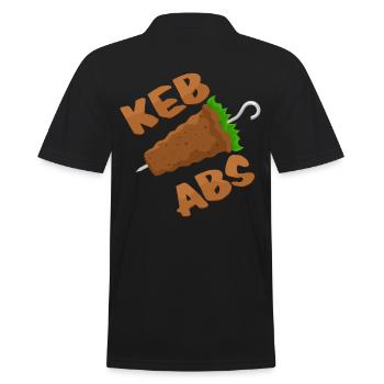 kebab - Polo Homme - noir - Dos - Kai (181cm)