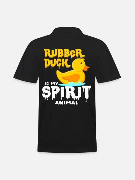ducks - Men's Polo Shirt - black