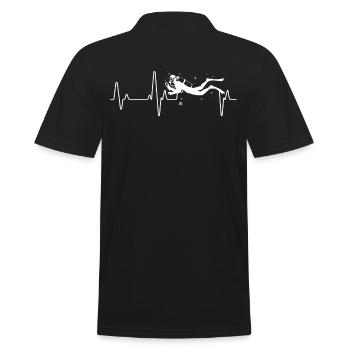 Plongeurs - Polo Homme - noir - Dos - Kai (181cm)