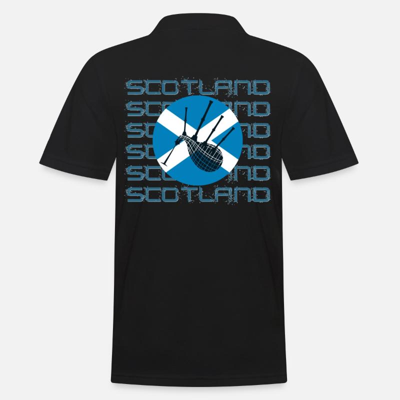 cornemuses - Polo Homme - noir