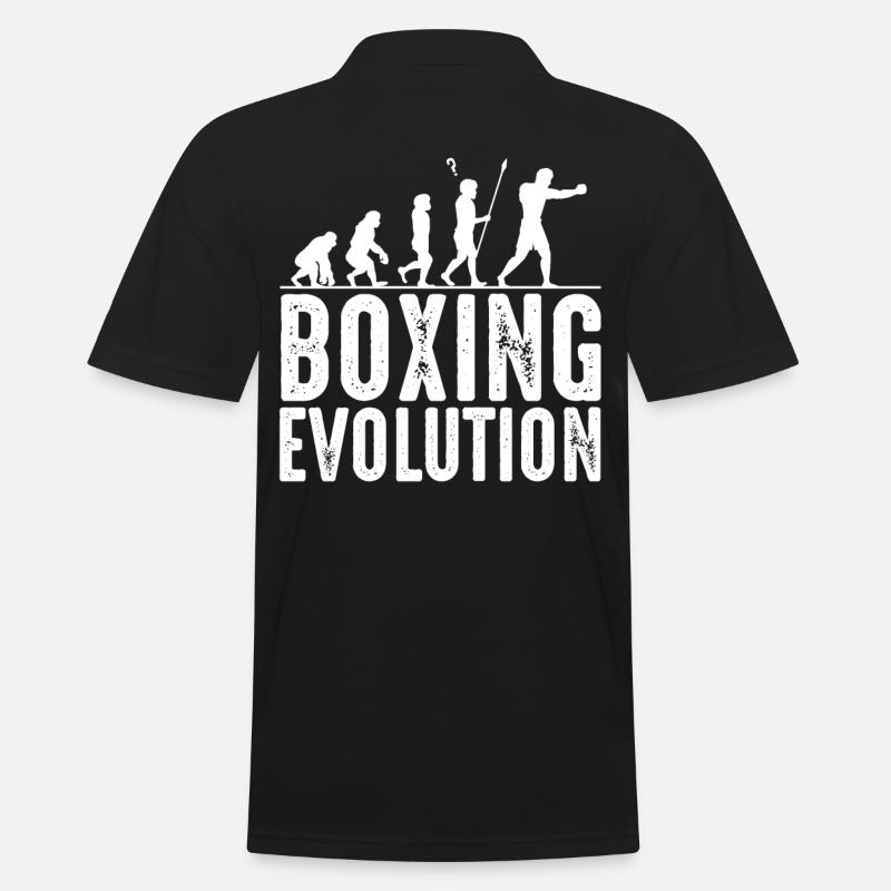Boxer - Männer Poloshirt - Schwarz