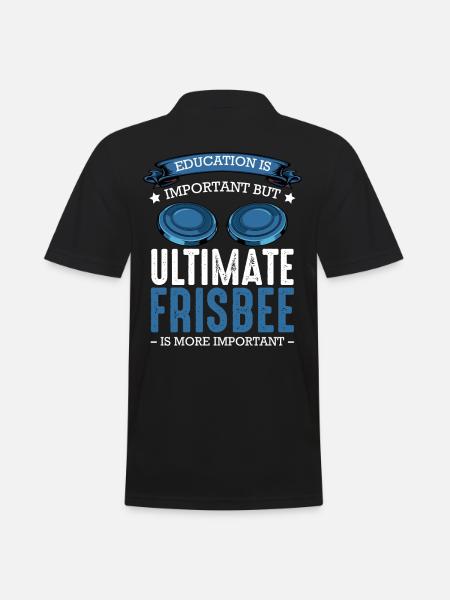 frisbee - Polo Homme - noir