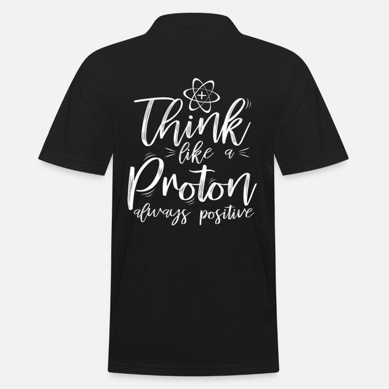 Wissenschaft - Männer Poloshirt - Schwarz
