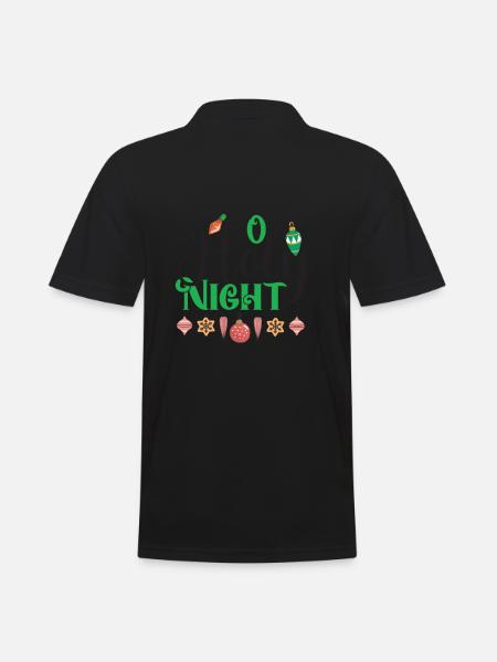 O Holy Night - Men's Polo Shirt - black