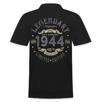 1944 Anniversaire legendary Né 1944 - Polo Homme - noir - Dos - Kai (181cm)