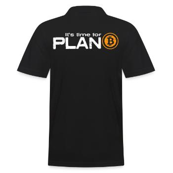 Plan B - Polo Homme - noir - Dos - Kai (181cm)