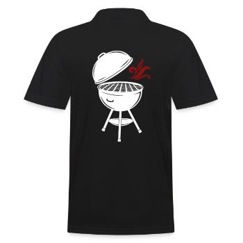 Barbecue Barbecue d’été BARBECUE Barbecue Grill saison - Polo Homme - noir - Dos - Kai (181cm)