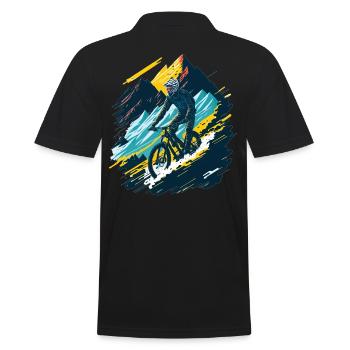 VTT Descente VTT - Polo Homme - noir - Dos - Kai (181cm)
