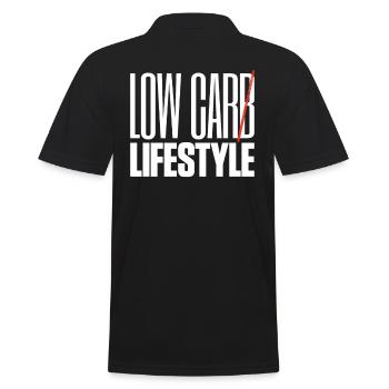 Low Car Lifestyle Auto Tuning - Männer Poloshirt - Schwarz - Hinten - Kai (181cm)