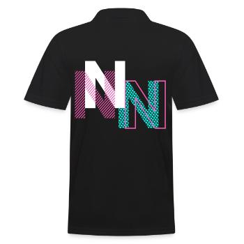 Conception de la lettre N - Polo Homme - noir - Dos - Kai (181cm)