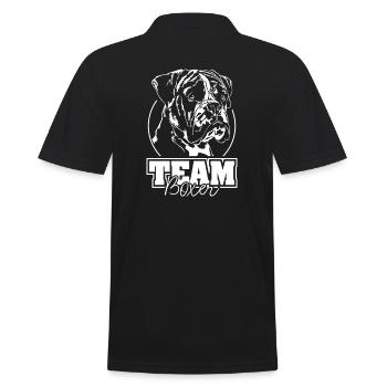 TEAM BOXER Chiens Chien Wilsigns IGP Dog Sport - Polo Homme - noir - Dos - Kai (181cm)