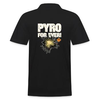 Pyro Pyro - Polo Homme - noir - Dos - Kai (181cm)