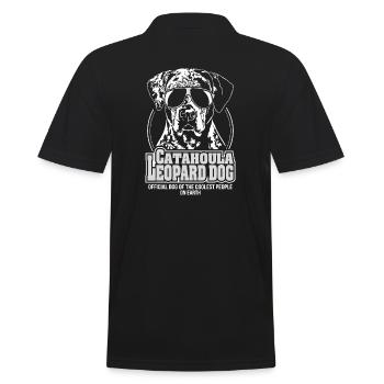 CATAHOULA LEOPARD DOG coolest people Wilsigns - Polo Homme - noir - Dos - Kai (181cm)