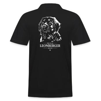 Leonberger Maman Chien Chien Wilsigns - Polo Homme - noir - Dos - Kai (181cm)