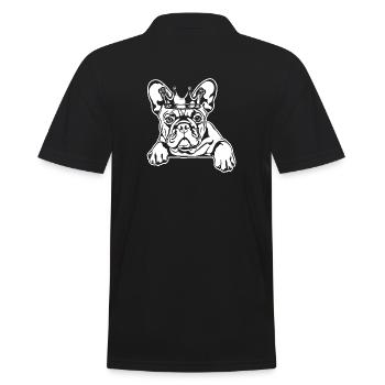 Bouledogue Français Couronne Chiens Chiens Wilsigns - Polo Homme - noir - Dos - Kai (181cm)