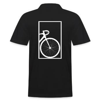 Vélo de route, Hommes, Cyclisme, Cyclisme, Cadeau - Polo Homme - noir - Dos - Kai (181cm)