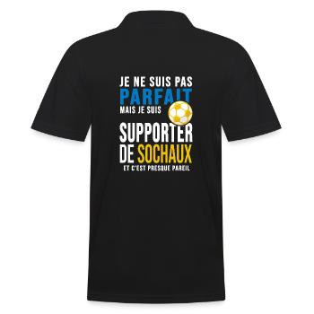 football Sochaux supporter foot club sochaux - Polo Homme - noir - Dos - Kai (181cm)