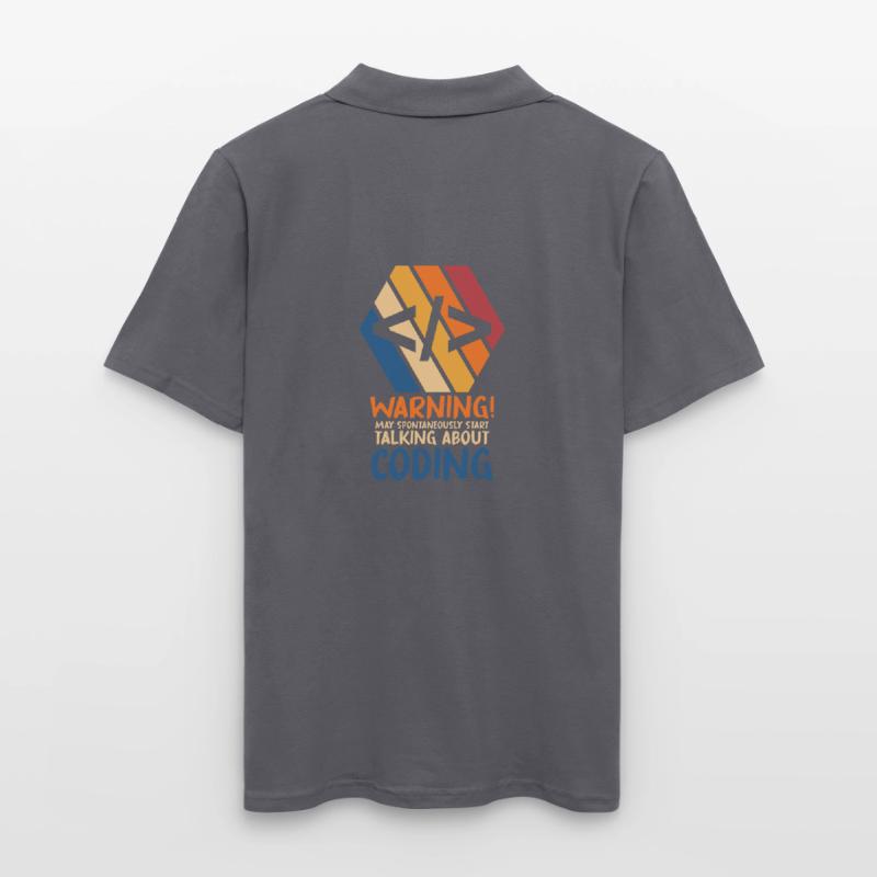 Programmierer Geek Computer Programmierung Coder L Männer Poloshirt