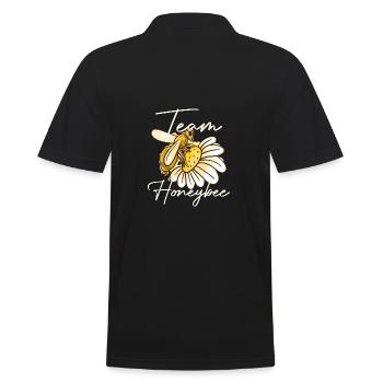 Abeilles Apiculteurs Abeilles Abeilles Amateurs de miel Amateurs de miel Amateurs de miel - Polo Homme - noir - Dos - Kai (181cm)
