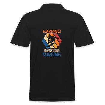 Surf Plage Surf Surf Été Océan Vagues Amour - Polo Homme - noir - Dos - Kai (181cm)