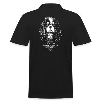 Cavalier King Charles Spaniel Dad Dogs Wilsigns - Polo Homme - noir - Dos - Kai (181cm)