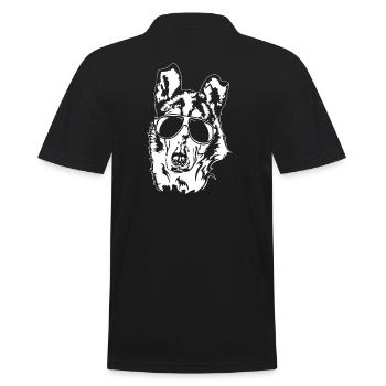Shorthair Collie Lunettes de soleil Chien Chien Wilsigns - Polo Homme - noir - Dos - Kai (181cm)