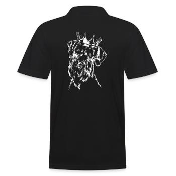 Chien de la couronne de la couronne de Wilsigns - Polo Homme - noir - Dos - Kai (181cm)