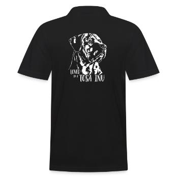TOSA INU Chien Disant Chiens Disant Chiens - Polo Homme - noir - Dos - Kai (181cm)
