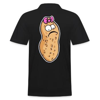 Cacahuète Sentiments de l’enfant Émotions Enfants Cacahuète - Polo Homme - noir - Dos - Kai (181cm)