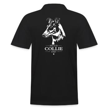 Collie Shorthair Papa Chiens Chien Wilsigns - Polo Homme - noir - Dos - Kai (181cm)