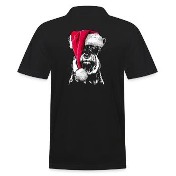 Bonnet de Noël MINIATURE SCHNAUZER Wilsigns - Polo Homme - noir - Dos - Kai (181cm)