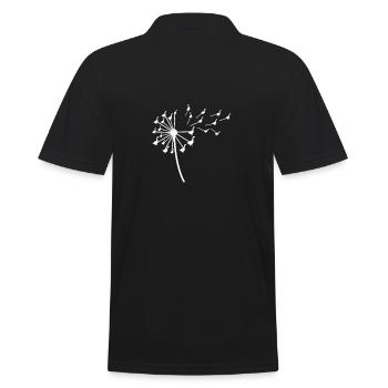 Goose - Men's Polo Shirt - black - Back - Kai (181cm)