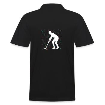 Joueurs de hockey sur gazon Hockey sur gazon - Polo Homme - noir - Dos - Kai (181cm)