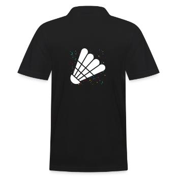 Federball Badminton - Polo Homme - noir - Dos - Kai (181cm)