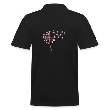 Shepherd Sheep - Men's Polo Shirt - black - Back - Kai (181cm)