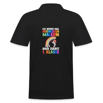Garderie Sortants Première Primaire Inscription Écolier - Polo Homme - noir - Dos - Kai (181cm)