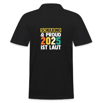 Kita Farewell First Grade School Enrollment 2025 - Men's Polo Shirt - black - Back - Kai (181cm)