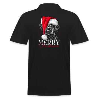 Père LAGOTTO ROMAGNOLO Joyeux Noël Wilsigns - Polo Homme - noir - Dos - Kai (181cm)