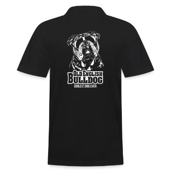 VIEUX BOULEDOGUE ANGLAIS chien le plus cool chien chien Wilsigns - Polo Homme - noir - Dos - Kai (181cm)
