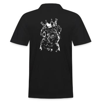 Chien de la couronne de la couronne de Wilsigns - Polo Homme - noir - Dos - Kai (181cm)