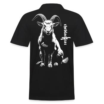 Bouc - Polo Homme - noir - Dos - Kai (181cm)