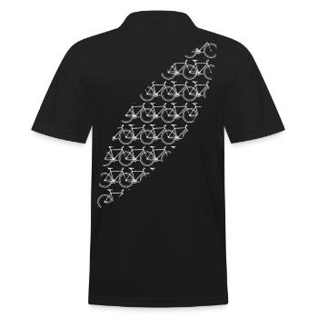 Vélo Vélo Vélo Vélo Cadeau - Polo Homme - noir - Dos - Kai (181cm)