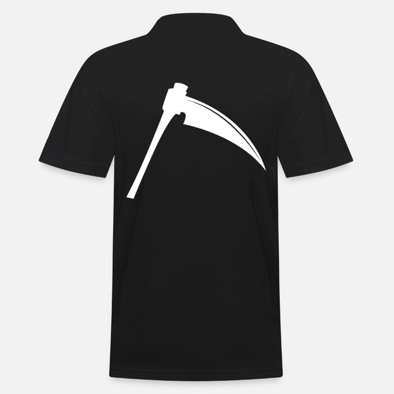 Sense - Männer Poloshirt - Schwarz
