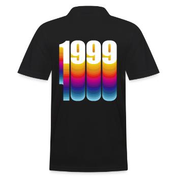 1999 Année de naissance - Polo Homme - noir - Dos - Kai (181cm)