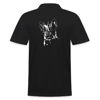 BOULEDOGGE COURONNE CHIEN CHIEN WILSIGNS - Polo Homme - noir - Dos - Kai (181cm)