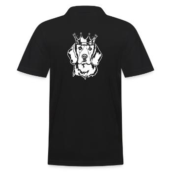 Beagle Crown Dogs Dog Wilsigns - Polo Homme - noir - Dos - Kai (181cm)